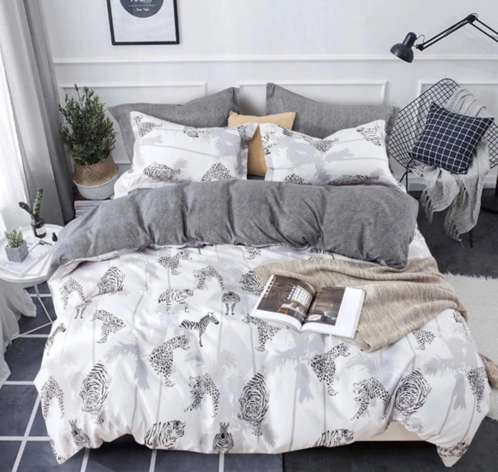 Foto 3D obliečky SAFARI SPIRIT – elegantný zvierací vzor