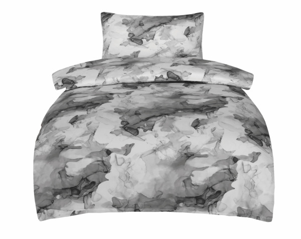 Saténové obliečky MINERALS ŠEDÝ