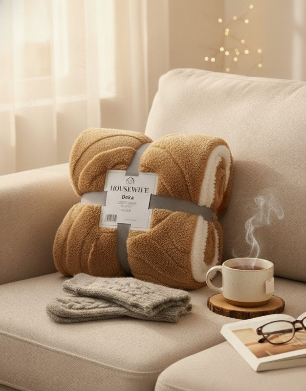 Deka s barančekom WINTER CAMEL – ťavia srsť