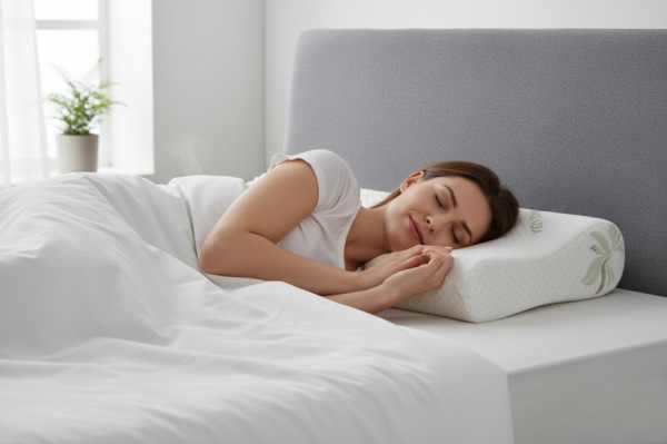 Anatomický vankúš z pamäťovej peny MEMORY - AloeVera 3