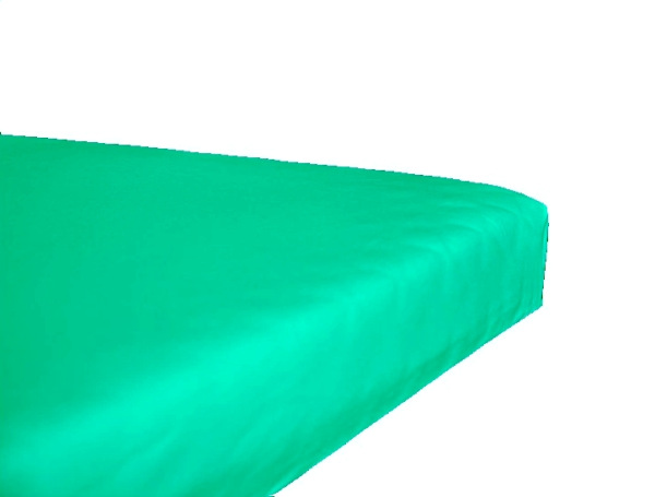 Jersey nepremokavá napínacia plachta - Pepermintová