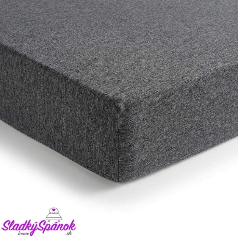 Jersey nepremokavá napínacia plachta - Sivá