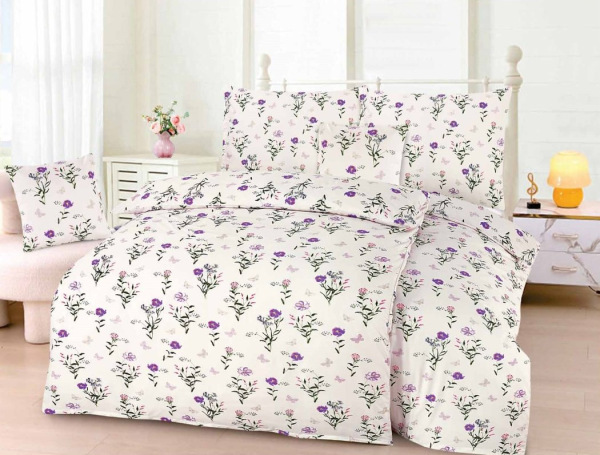 Mikrosaténové obliečky TRUDY 6-dielne