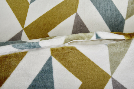 Mikroplyšové obliečky CUBO pastel 4